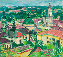 Volodymyr Patyk – Pohľad na mesto 