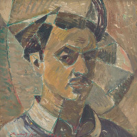 Július Balogh – Self-Portrait 