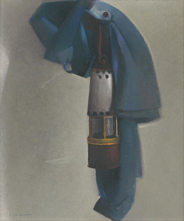 Peter Romaňák – Zátišie s baníckym kahancom 