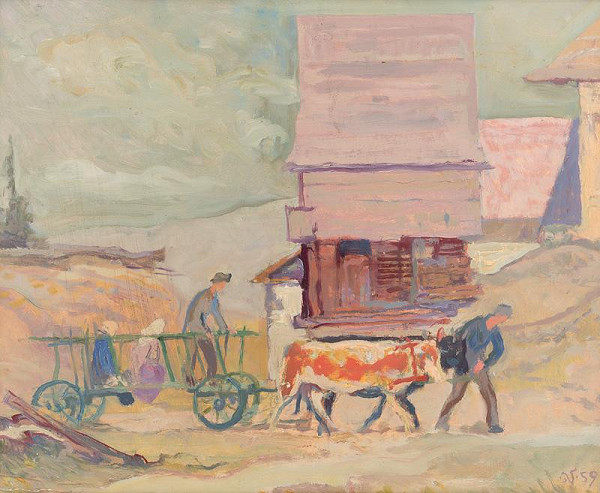 Jaroslav Vodrážka – Návrat z poľa 