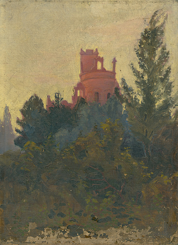 Rudolf August Benyovszky – Zámocký park v Lehniciach 