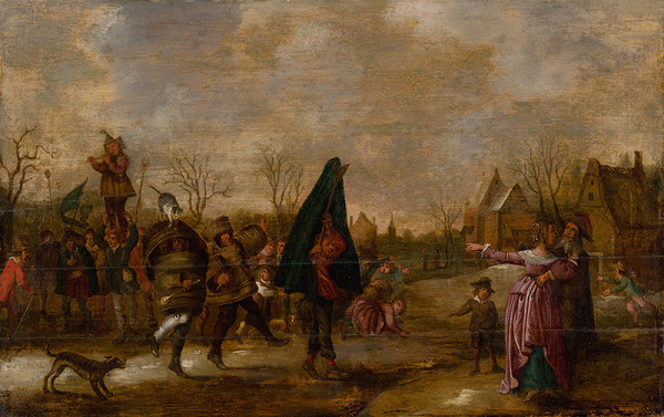 Adriaen de Venne – Carnival Procession