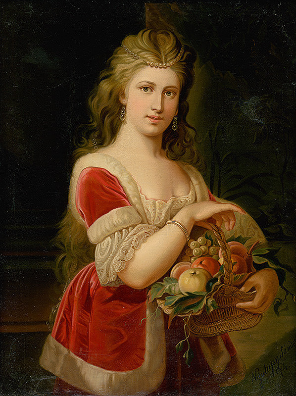 Alexander Nyulassy – Young Woman with Fruit