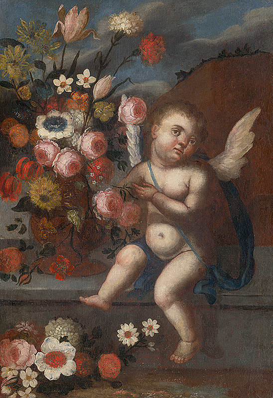 Neznámy maliar – Zátišie s Amorkom I. 