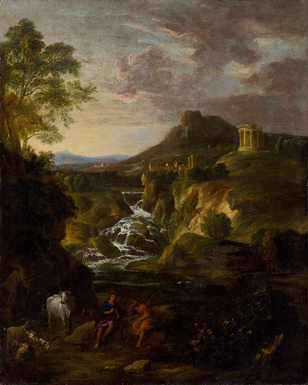 Gaspard Dughet – Landscape with the Cascades of Tivoli