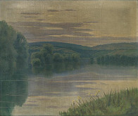 Vincent Bánsághi – Krajina s riekou 