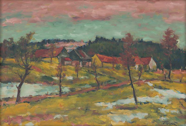 Viliam Ruttkay-Nedecký – Autumn Landscape