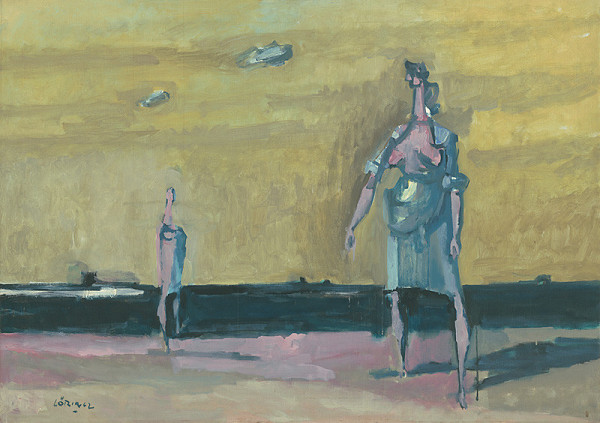 Július Lőrincz – Two Figures 