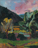 Vojtech Erdélyi – View of Landscape 