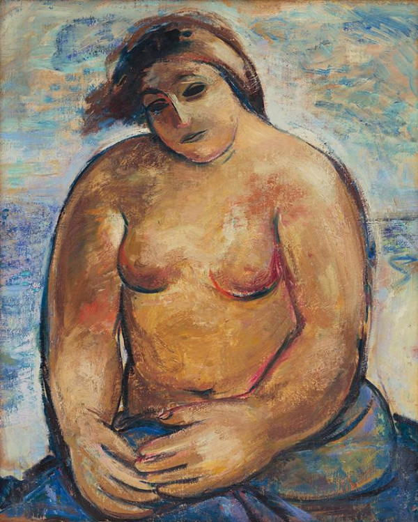 Imrich Weiner-Kráľ – Female Half-Nude