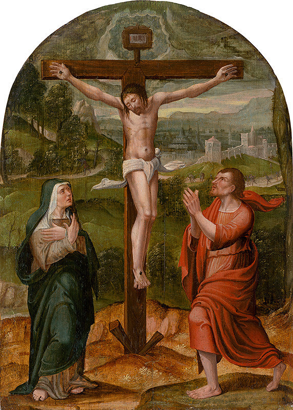 Nizozemský maliar zo 16. storočia – Crucifixion  