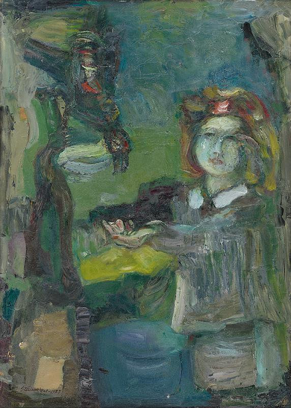 Silvestras Džiaukštas – Dieťa kŕmiace vtáka