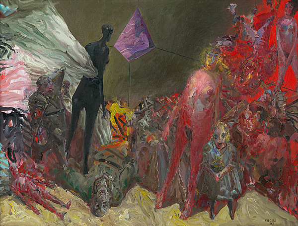 Hubertus Giebe – Die Blechtrommel, Plechový bubon, Die Erscheinung 