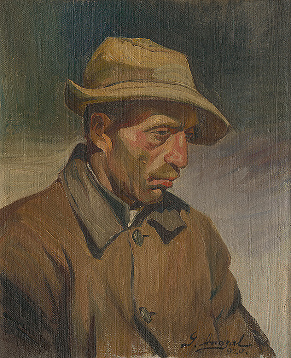 Gejza Angyal – Study of a Miner