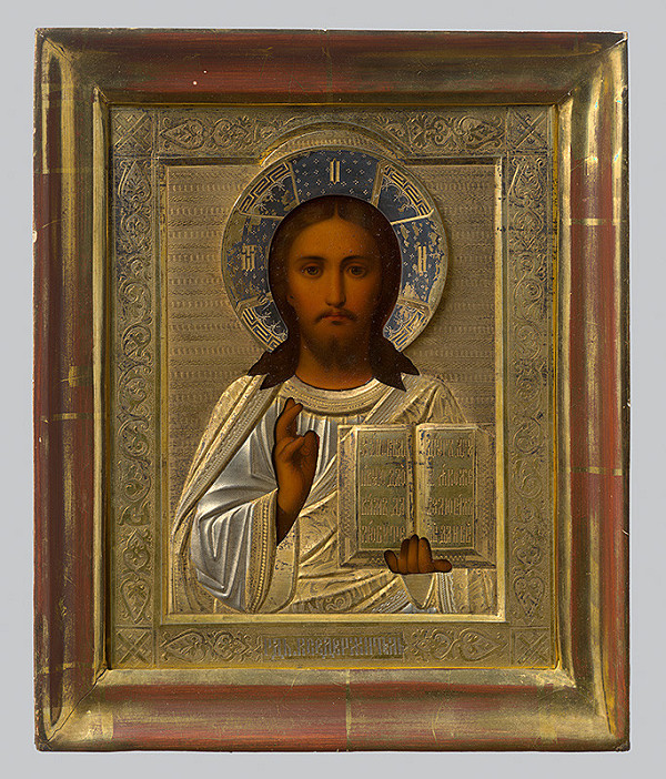 Ruský ikonopisec – Žehnajúci Kristus