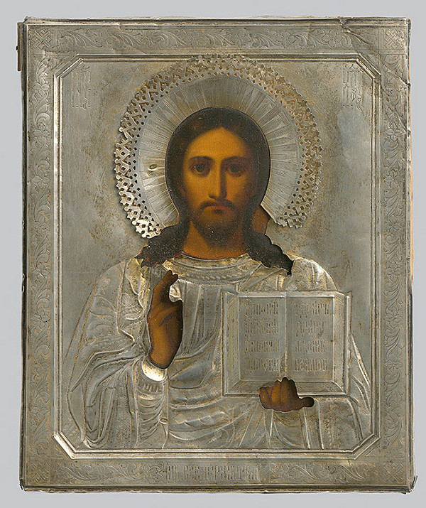 Ruský ikonopisec – Žehnajúci Kristus