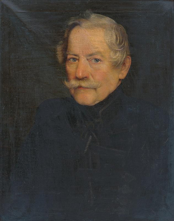 Theodor Benedikt Sockl – Portrait of an Older Man