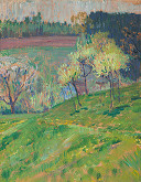 Jan Preisler – Blooming Orchard 