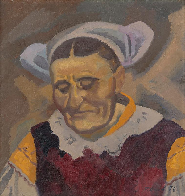 Peter Pavlovič Ossovskij – Woman from Čičmany 