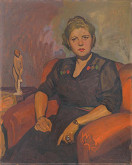 Július Bukovinský – Portrét pani Krupcovej 