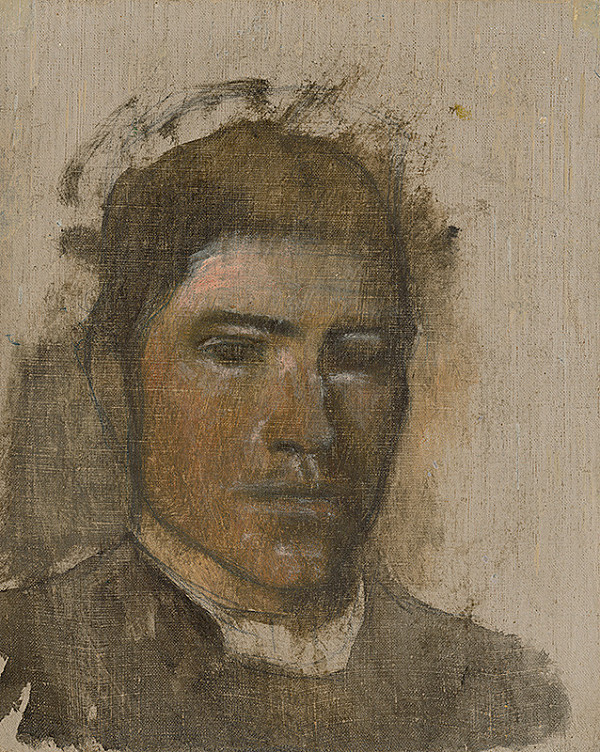 Ladislav Mednyánszky – Portrait of a Boy without a Hat 