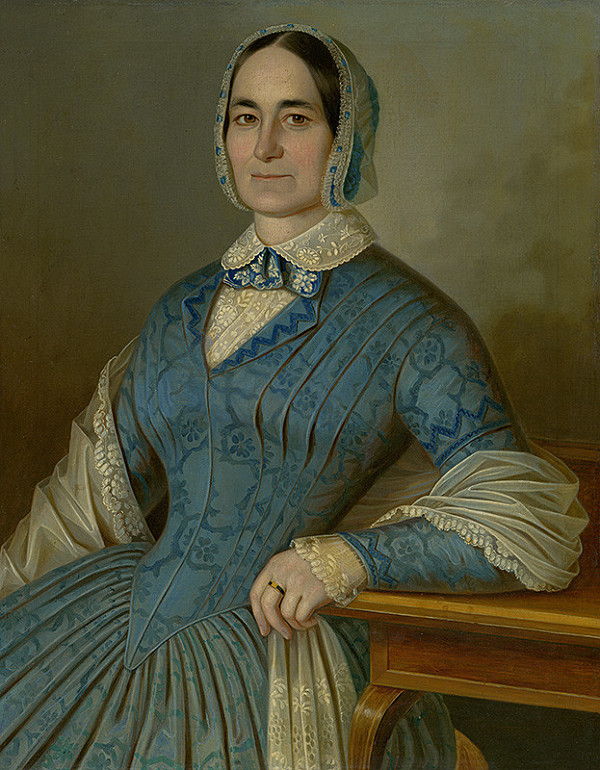 Peter Michal Bohúň – Portrait of Mrs. Dávid