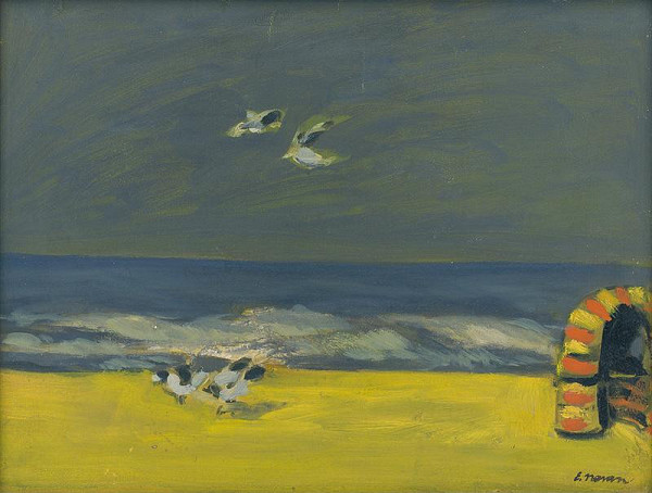 Eugen Nevan – Beach near Sopot 