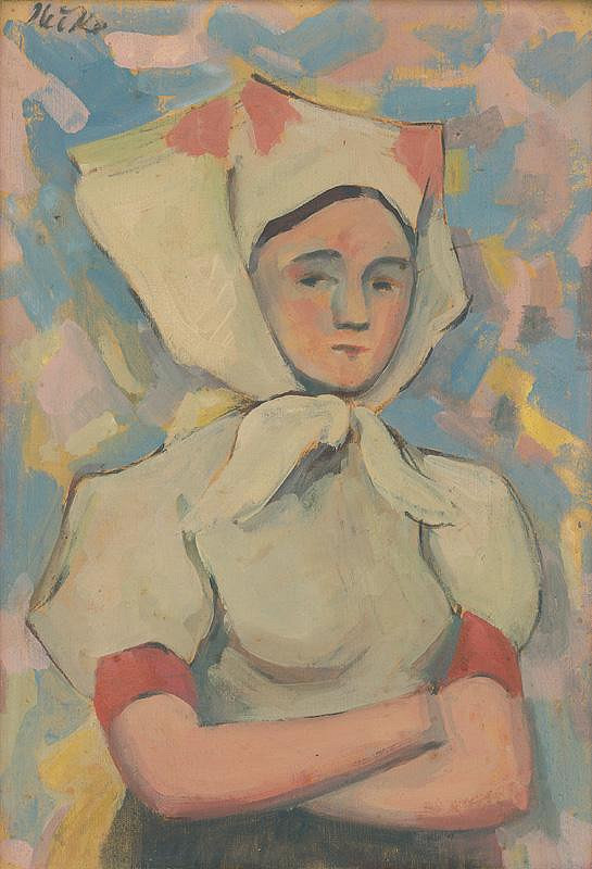 Jozef Ilečko – Mladá sedliačka 