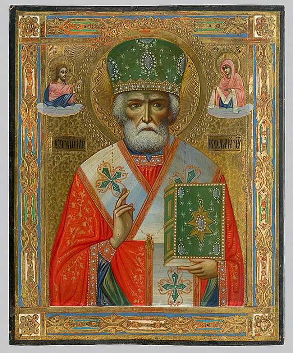 Ruský ikonový maliar – Svätý Mikuláš