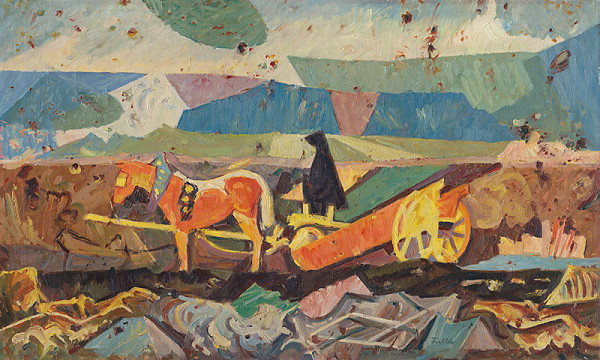 Ľudovít Fulla – Autumn in the Field 
