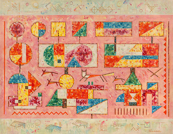 Ľudovít Fulla – Líšky v sade 