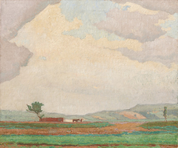 Július Koreszka – Krajina na Záhorí 