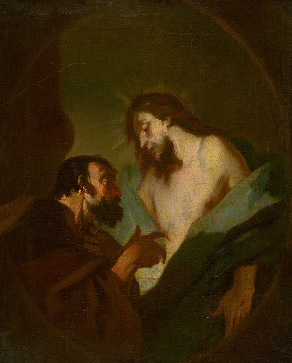 Franz Anton Maulbertsch – Kristus a neveriaci Tomáš