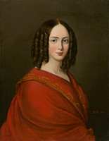 Imrich Emanuel Roth – Portrét mladej dámy s lokňami 