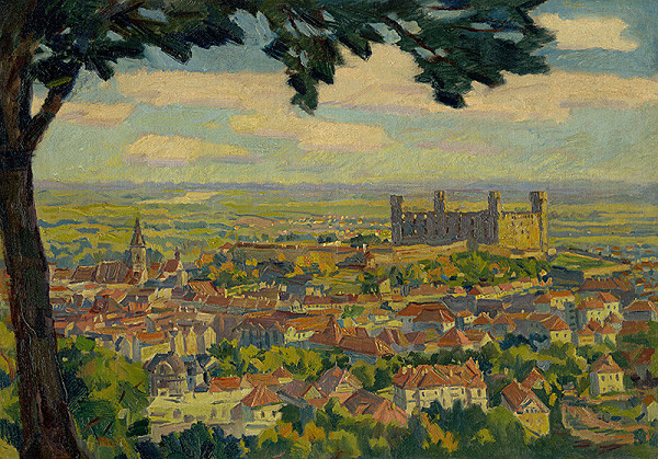 Gustáv Mallý – Bratislava from Nový Svet 