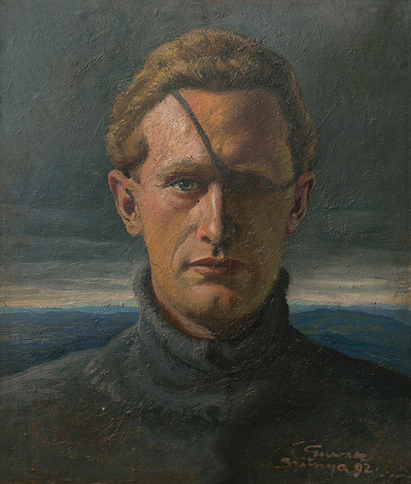 Edmund Gwerk – Self-Portrait