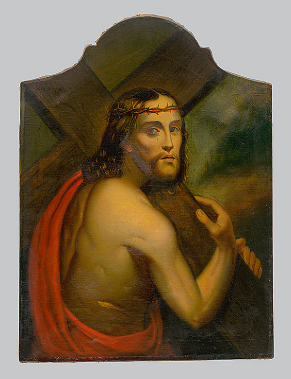Slovenský maliar z 19. storočia, Jozef Miklošík – Bolestný Kristus