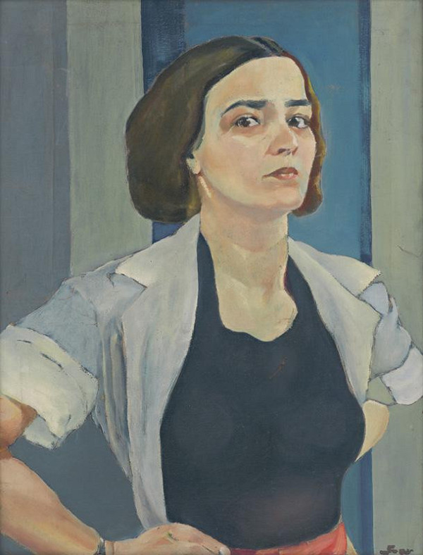 Lea Mrázová – Self-Portrait