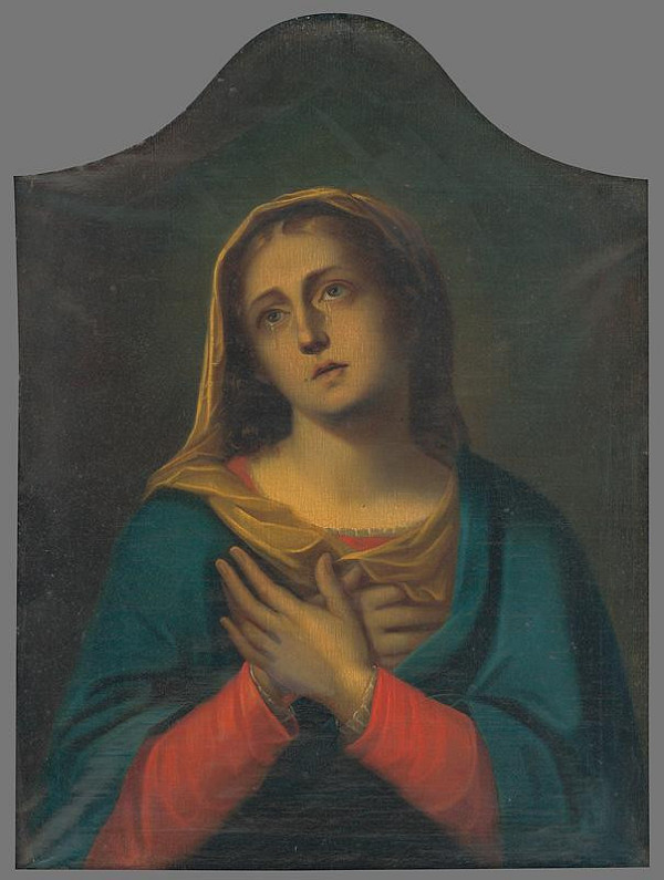Slovenský maliar z 19. storočia – Panna Mária