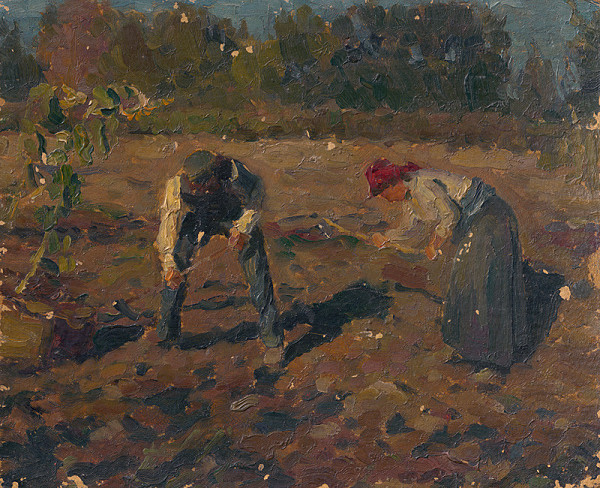 Teodor Jozef Mousson – Potato Digging