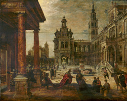 Paul Vredeman de Vries – Solomon and the Queen of Sheba 