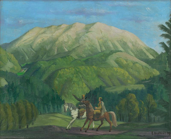 Štefan Bednár – Partisans under the Prašivá 