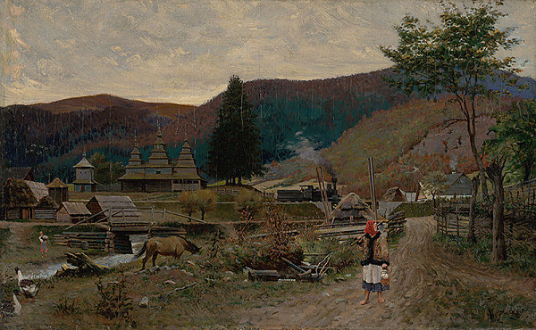 Eduard Hriňák – Landscape around Volovec