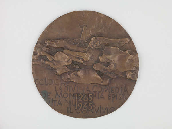 Ladislav Snopek – Súťažný návrh medaily k 700. výročiu narodenia Danteho 