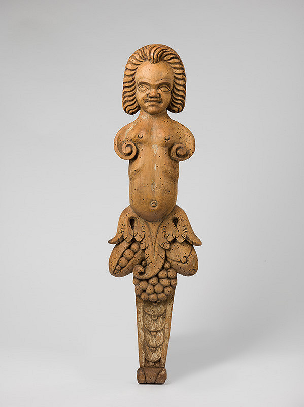 Neznámy rezbár – Dekoratívno-figur.časť konzoly I. 