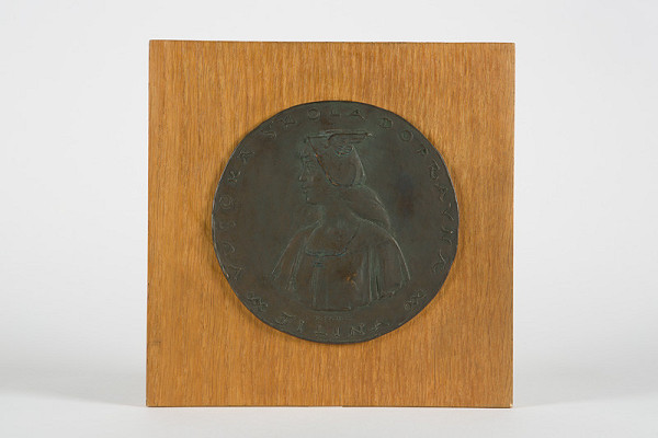 Rudolf Pribiš – Štúdia averzu medaily k insigniám prorektora Vysokej školy dopravnej v Žiline 