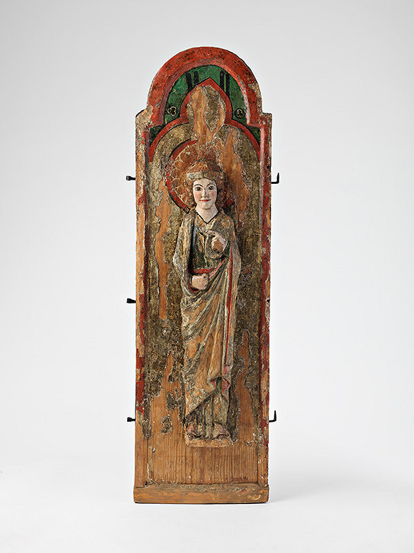 Spišský rezbár, Neznámy rezbár – Svätica s ratolesťou 