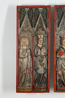 Slovenský rezbár z 4. štvriny 14. storočia – Svätá Magdaléna a Katarína 