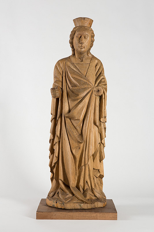 Slovenský rezbár z 2. štvrtiny 15. storočia – Svätica z Vojnian II. 