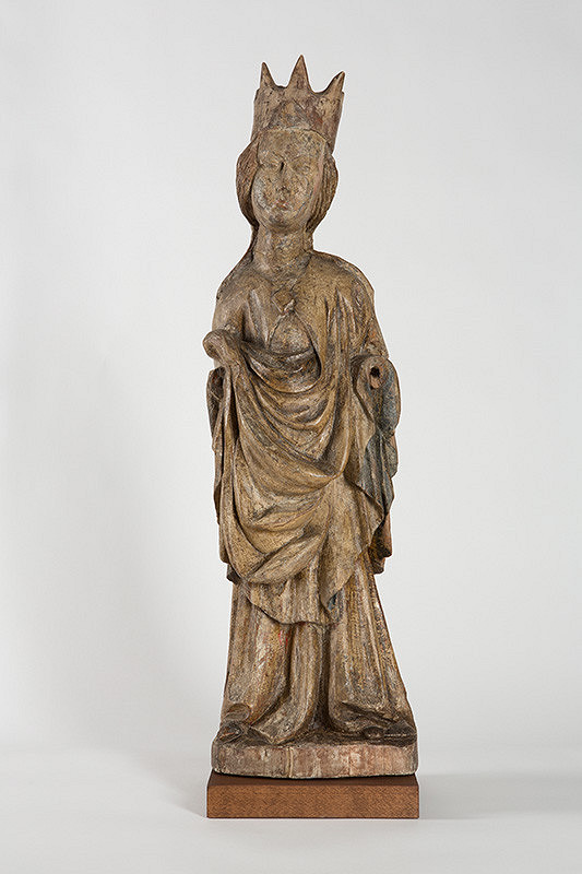 Slovenský rezbár z 2. štvrtiny 15. storočia – Svätica z Vojnian I. 